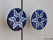 Daffodil Flower Flat Knob - Indianshelf