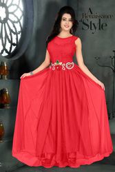Shop Amazing Designer Evening Long Gown Online- MistyFabrics