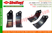 Tractor cultivators blades shovels,  rotavator blades,  tines in india