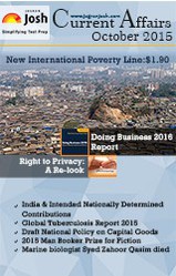 Current Affairs October 2015 eBook