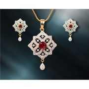 Dhonteras Offer  !!! American Diamonds Pendant र 420.00