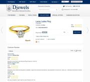 djewels - solitaire engagement ring with customer reviews
