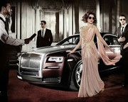 Priyanka Chopra Pink and Gold Sari Gown