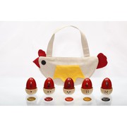 Maya Organic Murgi Wooden Toy at Preksh