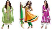 Designer Suits, Anarkali Suits, Salwar Kameez @ Online