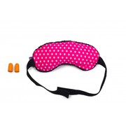 Microbeads eye mask with ear plugs, Viaggi travel World.
