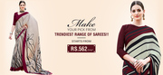 Buy Sarees Online with Free Shipping and COD - SheBazaar