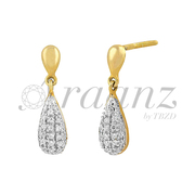 Latest Designer Gold Diamond Earings Online