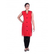 Women s Faux Georgette Kurti