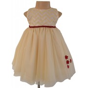 Stunning Beige Ivory Ceremony Dress For Your Little Princess