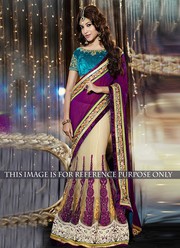 Buy Latest Lehenga Sarees Online