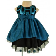 Teal Celebration Dress For Your Little Charming Girls