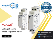 Relay - Minilec S1 VMR 7 DIN Rail Mounted Voltage Sensing Phase Relay