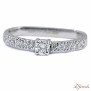 Engagement Ring Desings in Hallmarked Gold