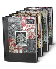 5 Subject Premium Ruled Notebook - Nightingale