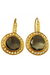 Stud sterling silver earrings