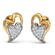 Shop Carys Heart Earrings Online - Jewelslane