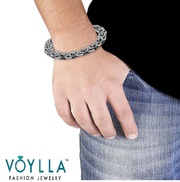 Gift your Man a Stylish and Trendy Steel Bracelet from Voylla