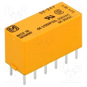 4A 24VDC DPST-NO,  DPST-NC Non Latching S Series Power Relay - S2-24VDC