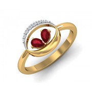 Buy Chiti Ruby Diamond Ring online 