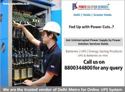 Amaron,  Amararaja and Quanta Battery Dealer in Noida-Contact Power Sol