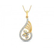 Buy Designer Diamond Pendants Online at Jewelslane