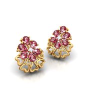 Buy Crimson Diamond Earrings for Girls