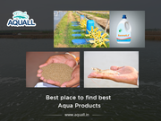 India’s Best Suppliers of Aquaculture Products - Aquall