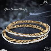 Buy Diamond Bangles in a Wide Range of Intricate Designs