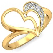 Xclusiveoffer Exciting Gifts Valentine Day Gold Diamond Rings 