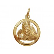 Shop Beautiful Sai Baba Diamond Pendant Online at Jewelslane