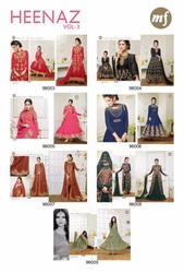 fox georgette salwar suit Salwar Kameez-  (Semi-Stitched) for ethnic w