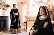 New Designer Banglori Silk Heavy Stylish Salwar Kameez, 