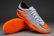 Nike Hypervenom Phelon II Indoor Wolf Gray Black Total Orange