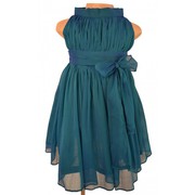 Faye Two Tone High Neck Dress