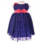 Faye Navy Lace Party Dress