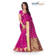 TAMASHA KERY MAZENTA SAREE With 50% Off