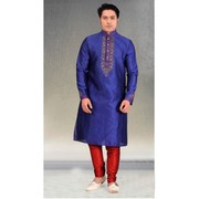 Party Wear Blue Kurthas From Gergstore With 25% Off