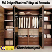 well designed wardrobe fittings and accessories in bangalore