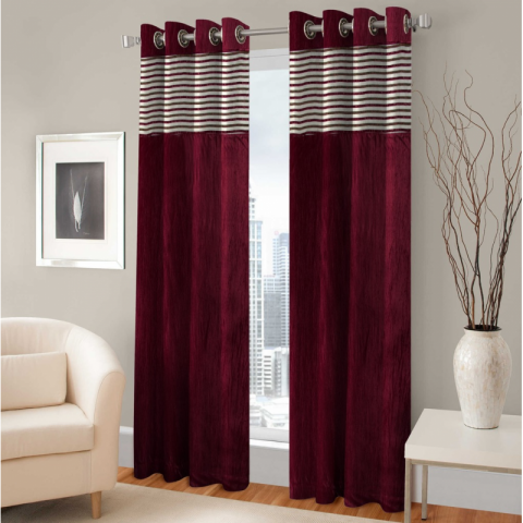 Home Furnishing Door Curtain Set With 50% Off