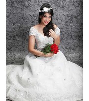 Christian wedding gown sale in Chennai at Diadem Bridal.