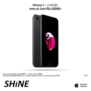 Apple iphone 7 128GB Extraordinary Offer & Flat Discount only at SHINE