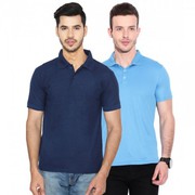 Pack Of 2  Men's Cotton T-shirt With 50% Off