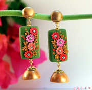 Polymer Clay Earrings(HMWJ1758)