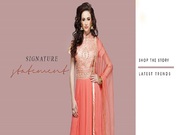 Designer anarkali suits online