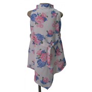 Baby Formal Dress in Asymmetric Style