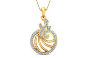 Buy Diamond Pendants Online only at Jewelslane