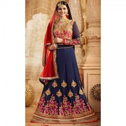 Blue Party Wear Lehenga Choli with 30% Off