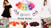 Colored Craft Pom Poms Bulk | small pom poms Wholesale