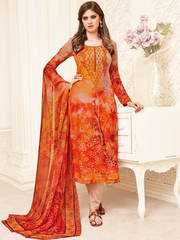 Buy Stylist Designer Straight Cut Salwar Suits